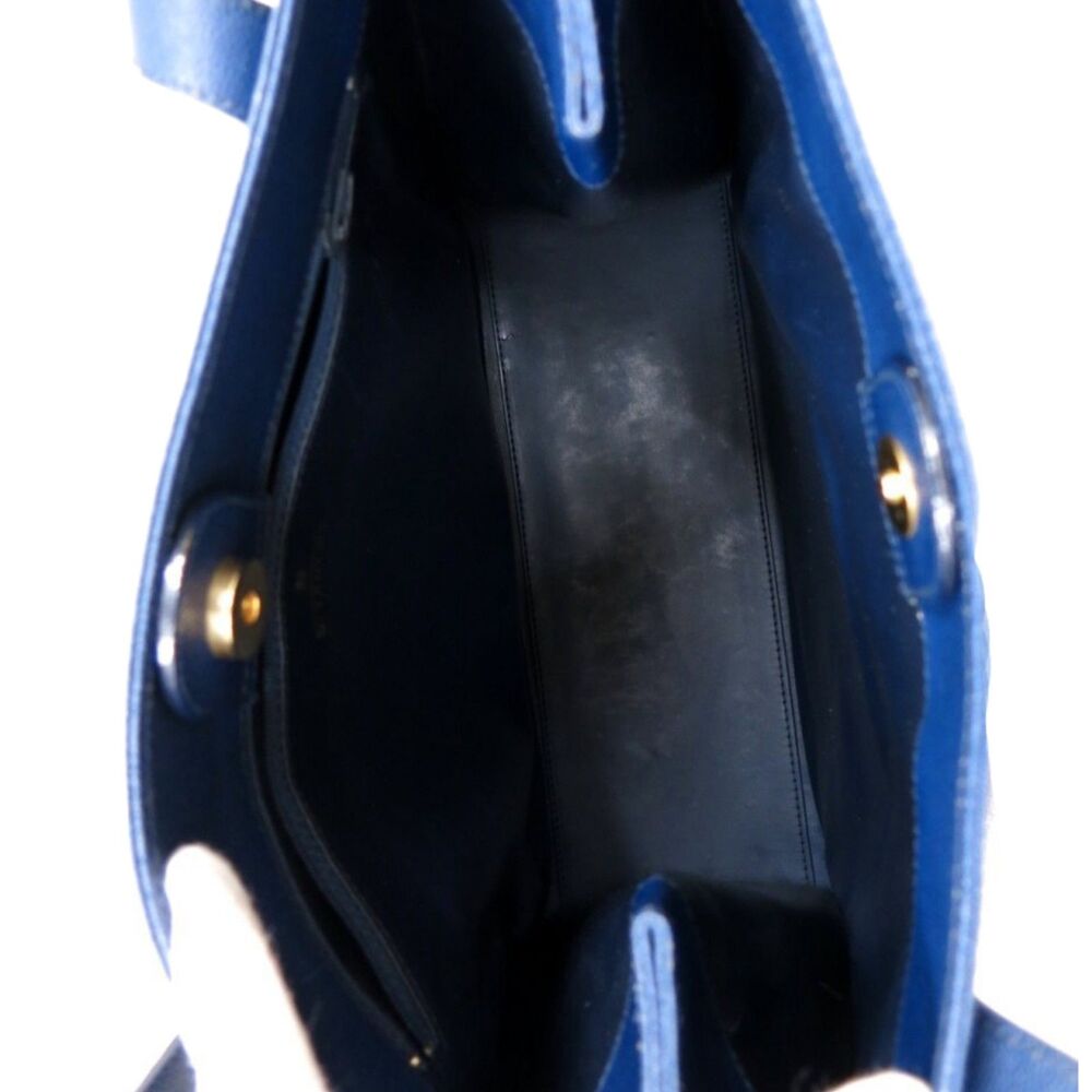 Givenchy [Authentic] NEW Marine Blue Leather 4G Structured Square Shoulder Bag - Picture 8 of 13